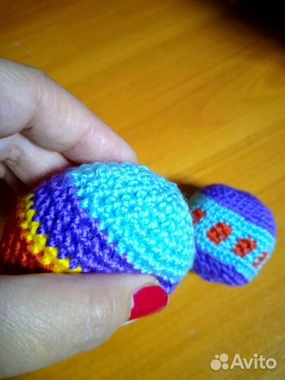 Мячики вязанные сокс