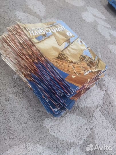 Журналы из серии великие парусники