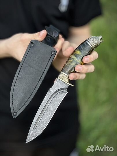 Нож медведь