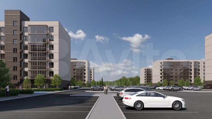 1-к. квартира, 42,7 м², 7/7 эт.