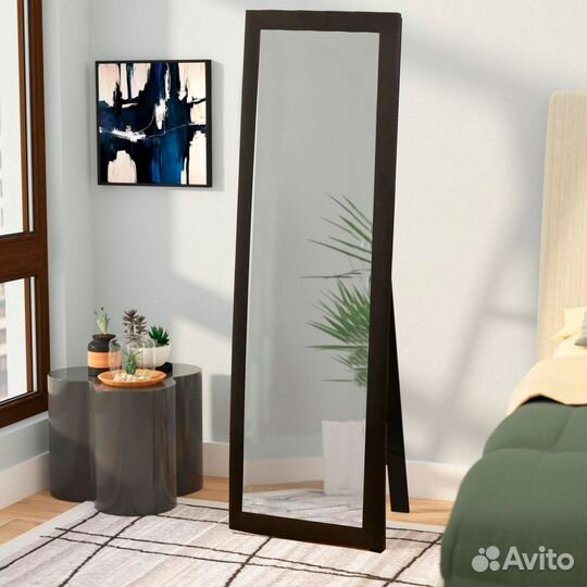 Зеркало Azario Монреаль 600х1500 напольное Венге