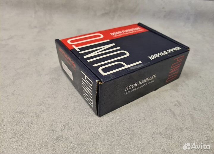 Дверные ручки черные