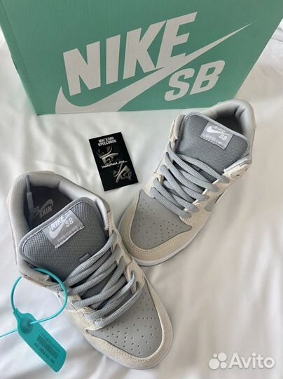 Кроссовки Nike SB Dunk Low Summit White Wolf Grey