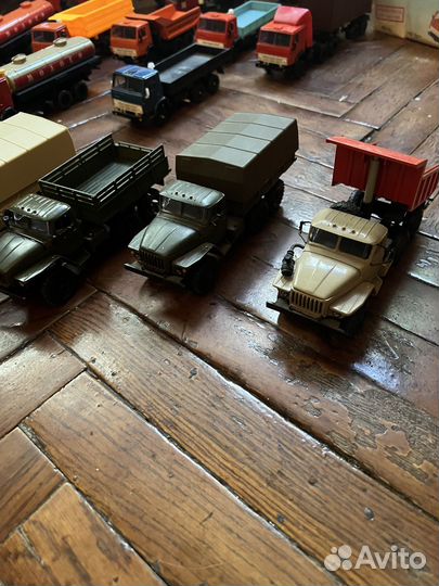 Советские модели камаз,Урал,ваз,азлк 1/43