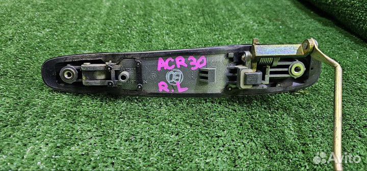 Ручка двери внешняя toyota estima ACR30 2azfe 2002 Задн. Лев