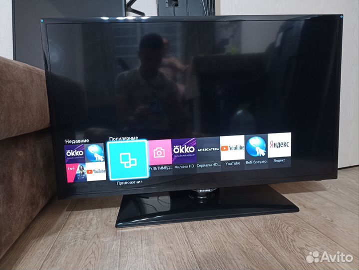 Телевизор Samsung 39 дюймов 99 см SMART TV full HD