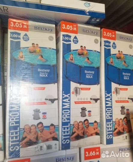 Каркасный Бассейн 305 на 100. Новый. Ижевск