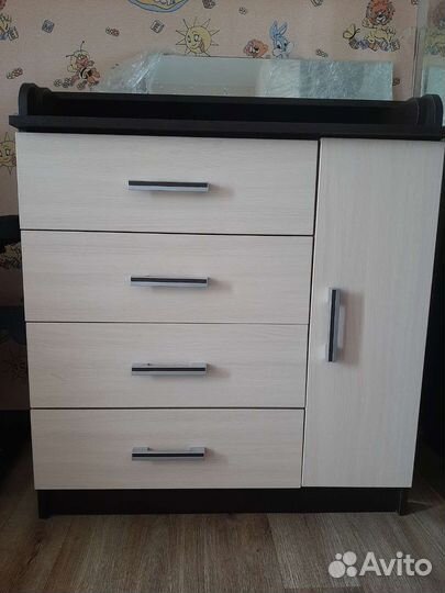 Комод с пеленальным столиком бу