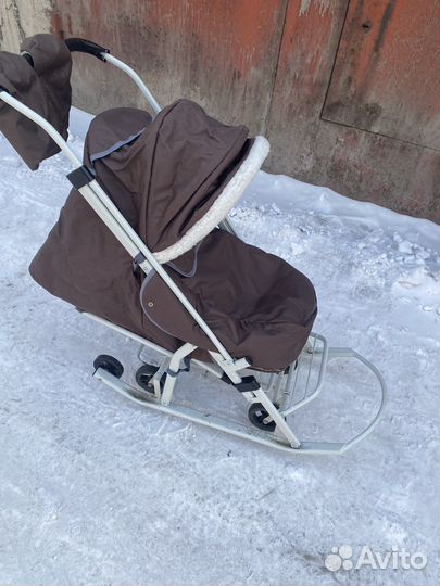 Коляска санки