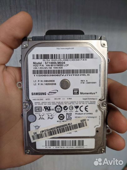 Идеальный HDD Samsung 1TB