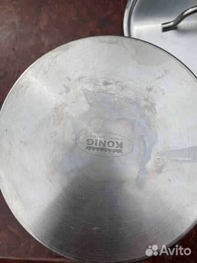 Кастрюля из нержавеющей стали Konig