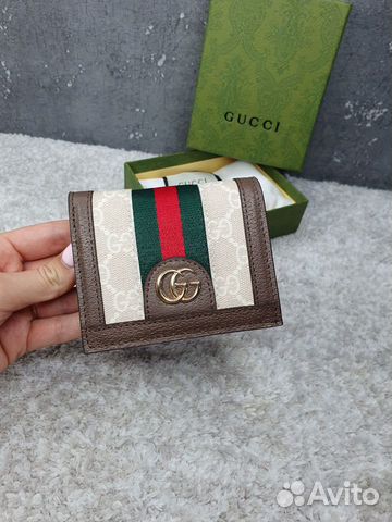 Кошелек Gucci бежевый