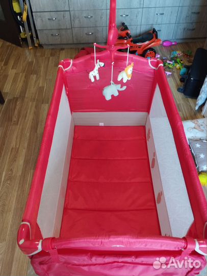 Манеж кровать babyton