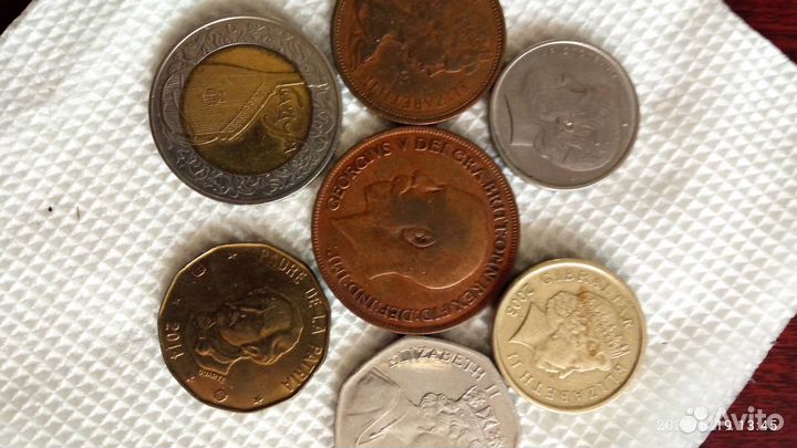 Монеты разных стран мира
