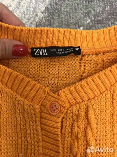 Укороченный топ zara