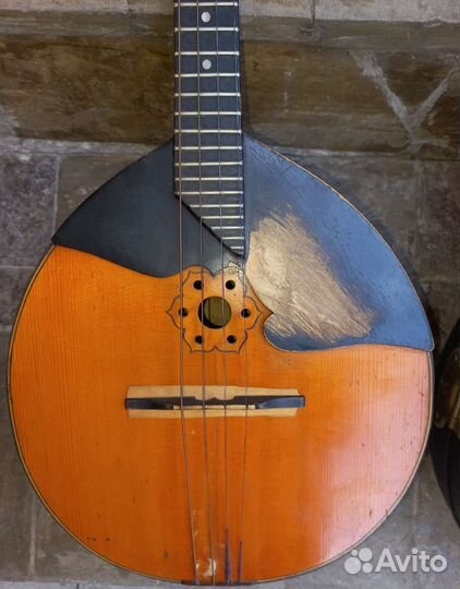 Домра мастеровая Стариков 1964,чехол для гитары