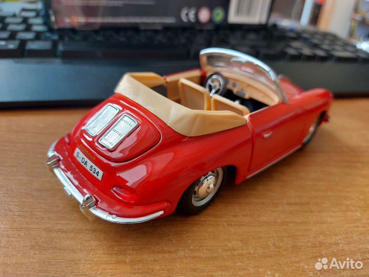 Коллекционная модель Porsche 356B 1:24