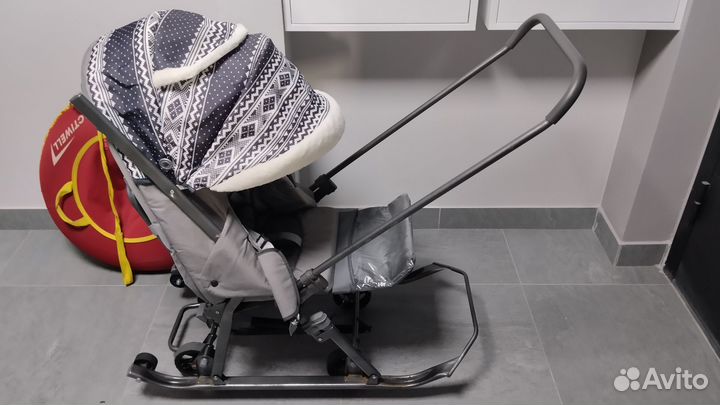 Санки коляска ника