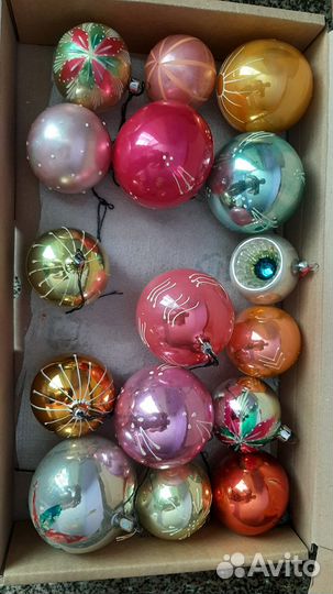 Елочные игрушки СССР