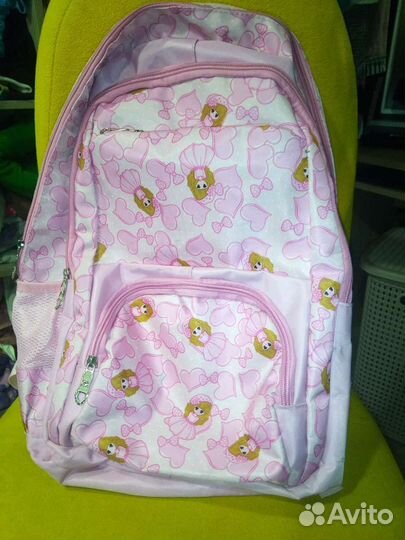 Рюкзаки, сумочка, пеналы и касса букв