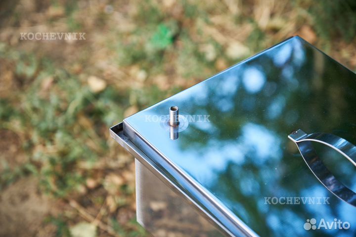 Коптильня нержавейка 1.2мм 250*400*150