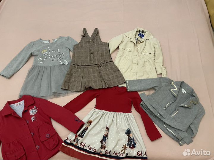 Одежда для девочки пакетом 104-110