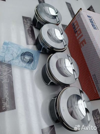 Поршни VW VAG Gen2 Gen3 +0.25 +0.50 23мм CAW CNC