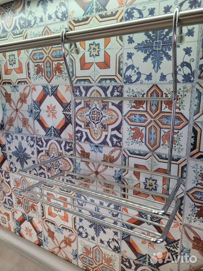 Полка навесная для кухонного рейлинга