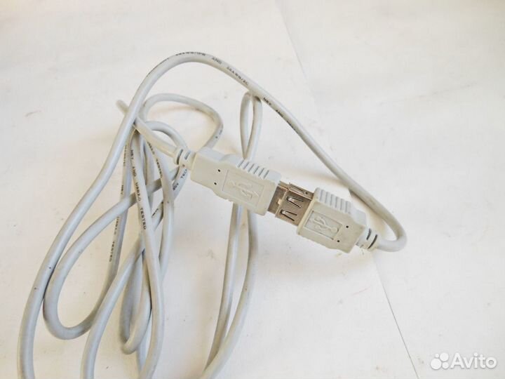 USB 2.0 кабель-удлинитель мама/папа