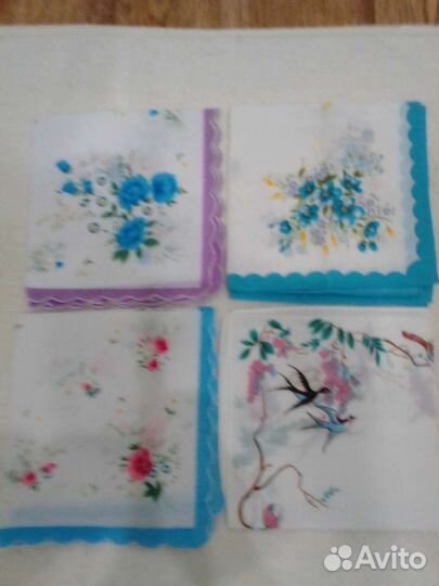 СССР Новые платочки носовые