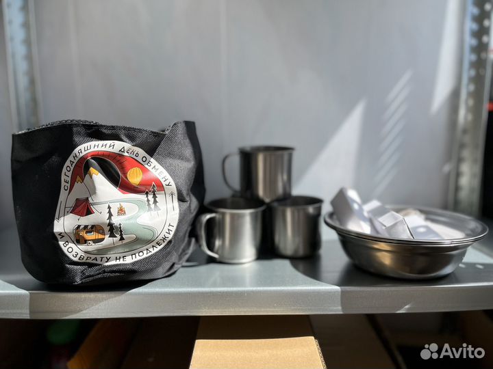 Набор посуды туристический Новый 12 предметов