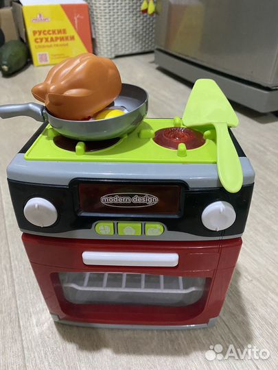 Печка игрушечная на батарейках