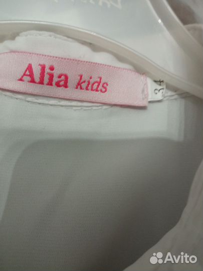 Блузка белая детская