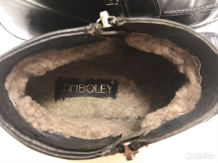 Мужские зимние туфли на меху 43 размер