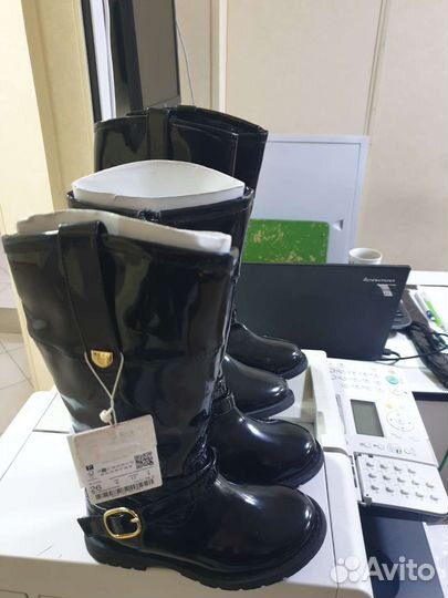 Zara girls детские сапожки