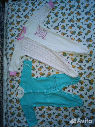 Пакет детских вещей. Размер 50-56