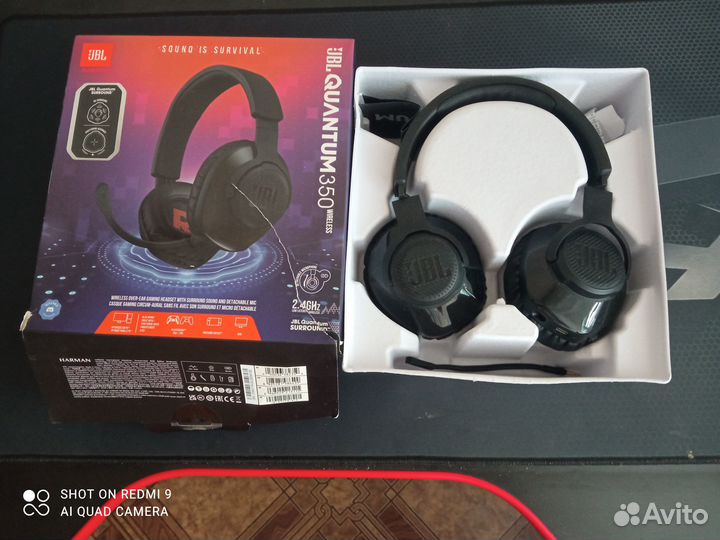 Беспроводные наушники для пк jbl Cuantam 350