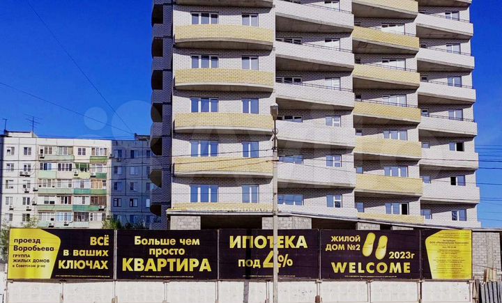 1-к. квартира, 59,3 м², 7/17 эт.