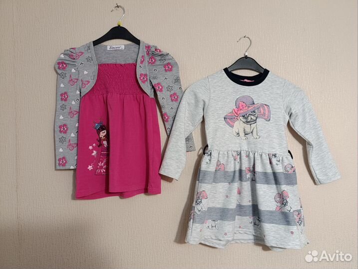 Большой пакет вещей весна лето 110 116