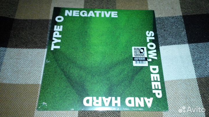 Type O Negative Slow, Deep And Hard 2LP Винил
