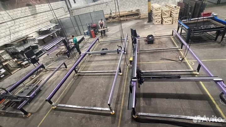 Станок плазменной резки 2 х 6 с источником 100А