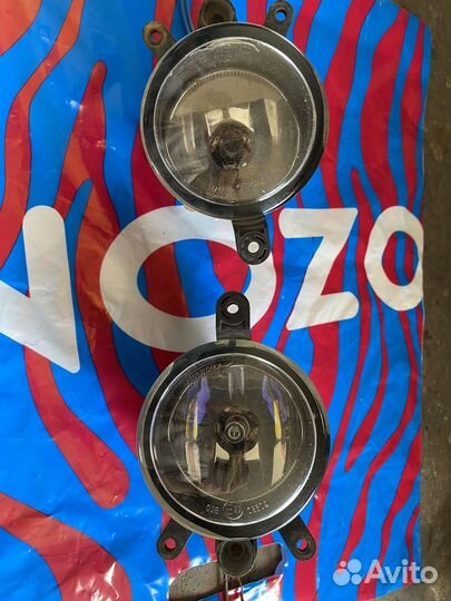 Противотуманки на priora 1