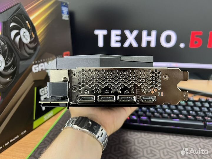 Видеокарта MSI RTX 3080 Gaming Z Trio в идеале