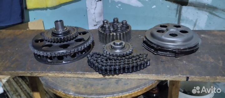 Сцепление двигателя мотоцикла Иж 49