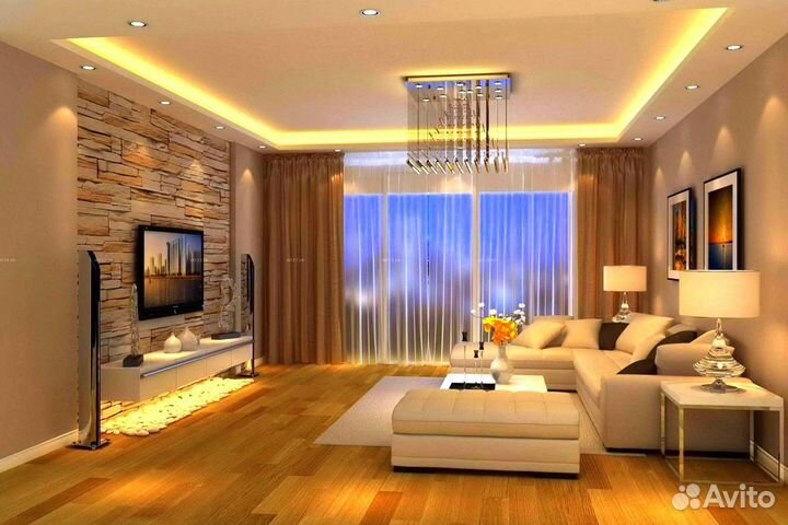 Дизайн Интерьера / Дизайн-Проект / Чертежи / Смета