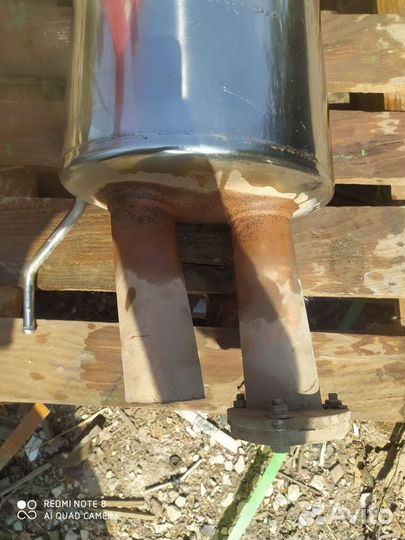 Выхлопная система на lexus 570 gamador