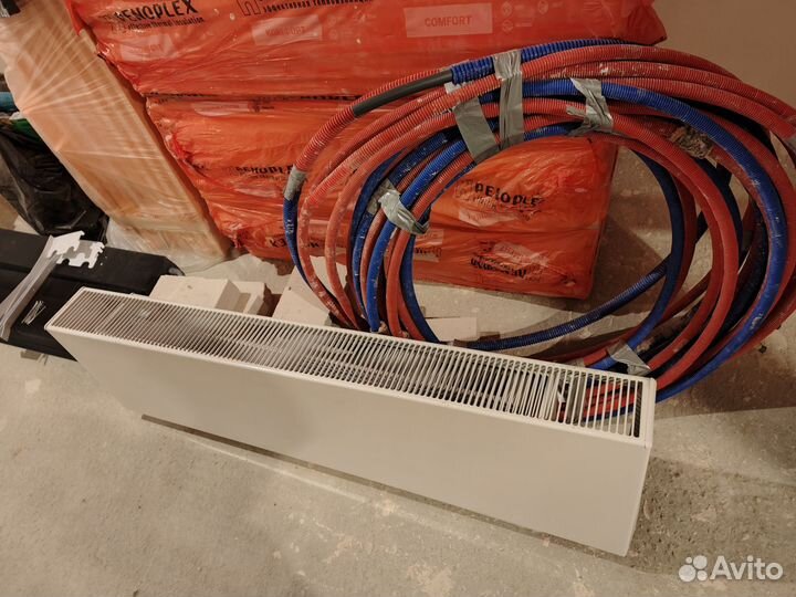 Батареи отопления металлические от застройщика