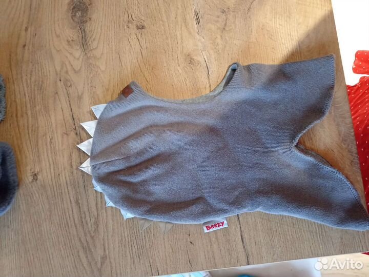 Шапка шлем для мальчика 46 48, до 50