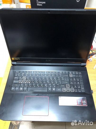 Ноутбук 17.3 дюйма Acer nitro 5 an517-52