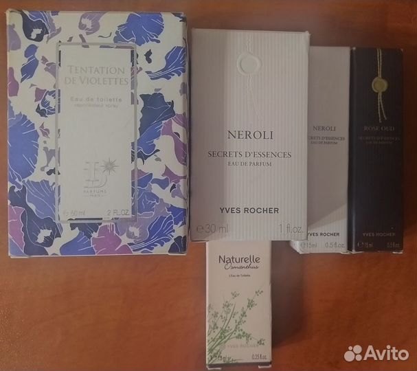 Снятости парфюмерии Пьер Рико,Ив Роше